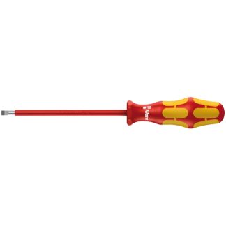 Wera 006110 160 i VDE Insulated Slotted Screwdriver 9/64" x 4" (3.5mm x 100mm)
