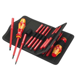 Wera 347108 Kraftform Kompakt VDE 18 Imperial 1 Insulated Screwdriver Set 18-Piece