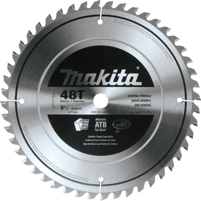 Makita A-95934 8-1/2" 48CT Mitre Saw Blade