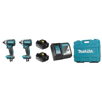 Makita DLX2186M 18V 4.0 Ah LXT 2 Tool Combo Kit