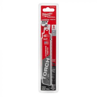 Milwaukee 48-00-5501 6" C-Torch Sawzall Blade 5-Pack