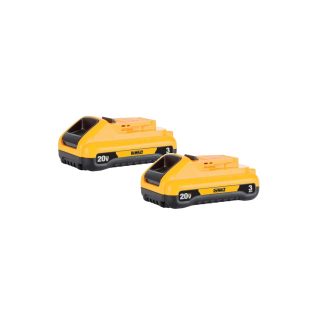 DeWalt DCB230-2 20V MAX* Compact 3.0AH Battery Pack-2 Pack