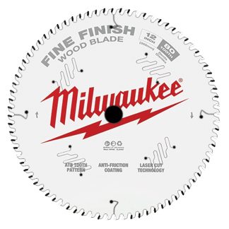 Milwaukee 48-40-1224 12" 80T Fine Finish Circular Saw Blade