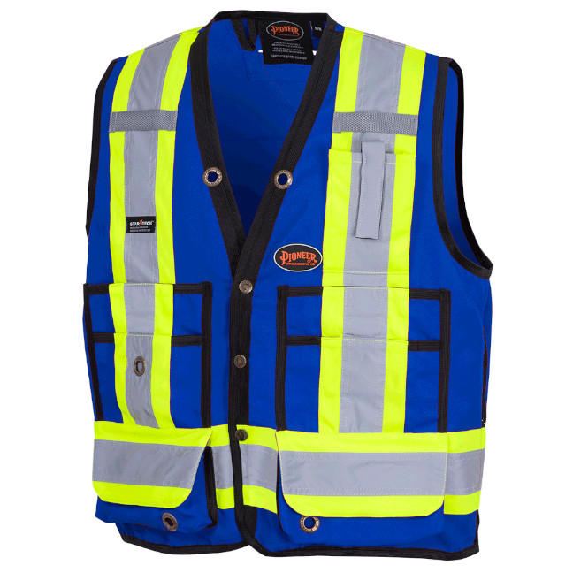 Pioneer Hi-Viz Surveyor's Safety Vest