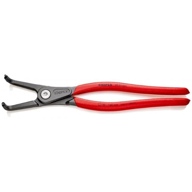 Knipex 4921A41 12" (300mm) Precision External Circlip Pliers - 90º Bent Tip 1/8" (3.2mm)