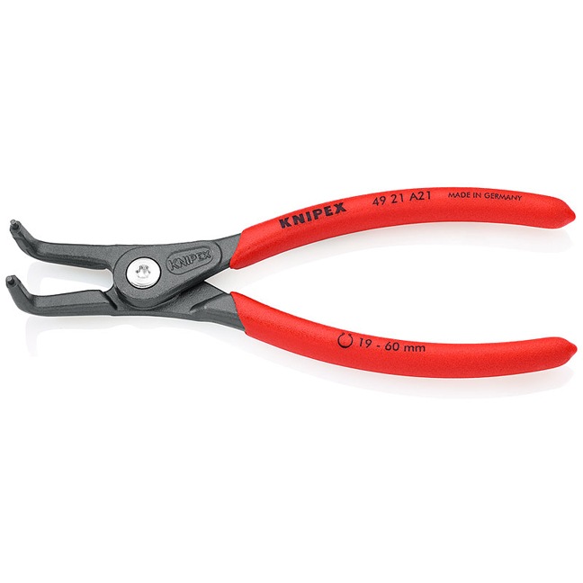 Knipex 002125 Precision Circlip Pliers Set in Case with Foam Insert 8-Piece