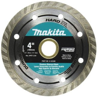 Makita A-94580 4" Turbo Hard Material Diamond Blade