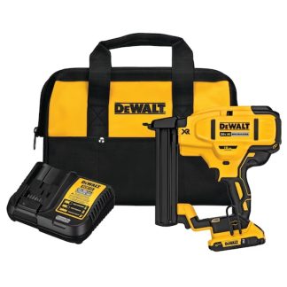 DeWalt DCN681D1 20V MAX XR 18GA Narrow Crown Stapler Kit