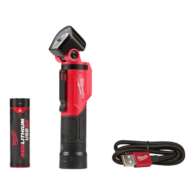 Milwaukee 2113-21 USB Rechargeable Pivoting Flashlight