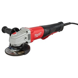Milwaukee 6143-31 11Amp 4-1/2”/5” Braking Small Angle Grinder Paddle No-Lock