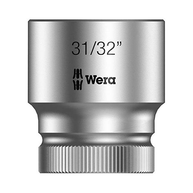 Wera 003630 8790 HMC Zyklop socket 31/32" with 1/2" drive