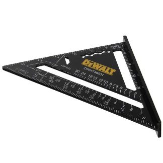 DeWalt DWHT46031 Aluminum 7" Premium Rafter Square