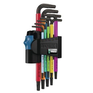 Wera 024179 Multicolor Torx HF L-key Clip Set