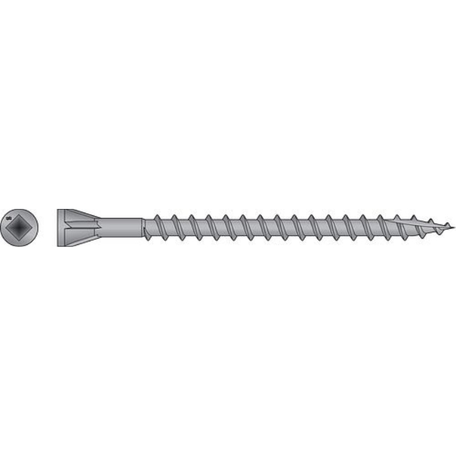 Simpson Strong-Tie DTHQ3S QUIK DRIVE #8 x 3" Collated Trim Head Screw for Deck and Dock