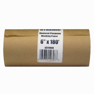 Dynamic LD220600 6"x180' Painter's Masking Paper Dispenser Rolls