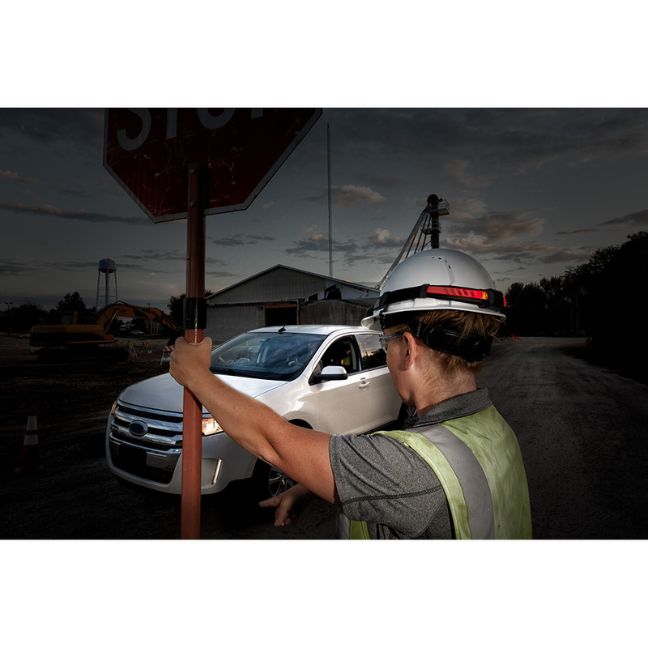 Milwaukee 2116-21 USB Rechargeable BEACON Hard Hat Light - Image 3