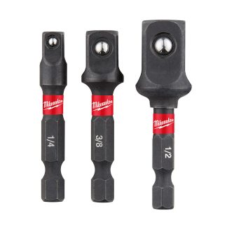 Milwaukee 48-32-5033 SHOCKWAVE™ Impact Hex Shank Socket Adapter Set
