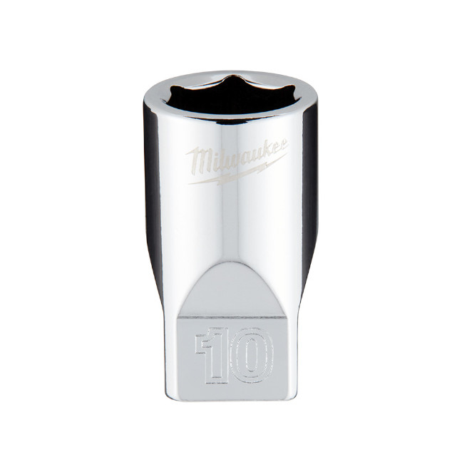Milwaukee 45-34-9036 1/4" Drive 10mm Metric 6-Point Standard Socket
