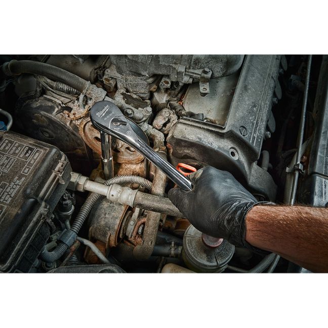 Milwaukee 48-22-9410 1/2" Drive SAE Ratchet and Socket Set 22-Piece - Image 4