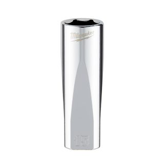 Milwaukee 45-34-0015 3/8" Drive 15mm Metric 6-Point Deep Socket