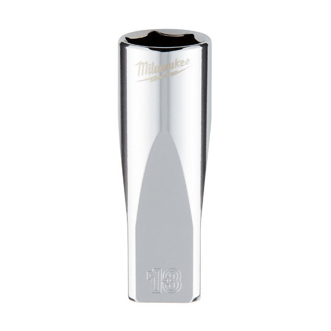 Milwaukee 45-34-9051 1/4" Drive 13mm Metric 6-Point Deep Socket