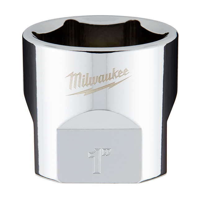 Milwaukee 45-34-9072 3/8" Drive 1" SAE 6-Point Standard Socket