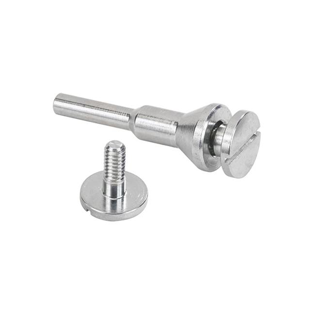 Walter 11L001 Flush Mandrel for 2" Wheels 5/16" Arbor