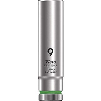 Wera 004506 8790 HMA Deep Socket with 1/4" Drive