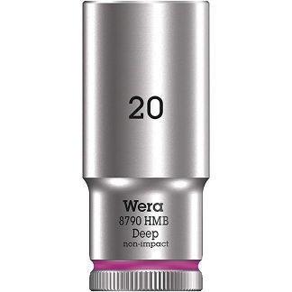 Wera 004542 8790 HMB Deep Socket with 3/8" Drive