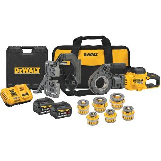DeWalt DCE700X2K FLEXVOLT 60V MAX Pipe Threader Kit with Die Threads