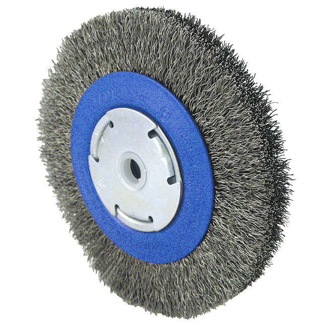 Jet 550221 6"-x-7/8" Crimped Wire Wheel Brush SST