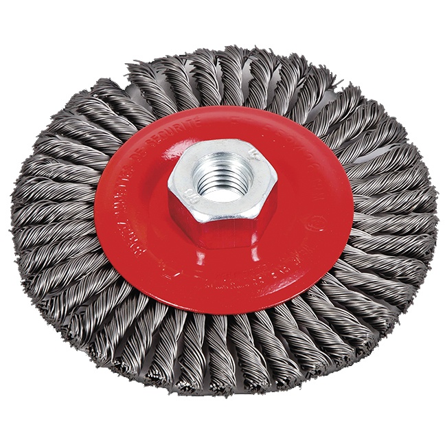 Jet 553488 4-1/2"x1/4"x5/8" 11NC Stringer Bead Brush