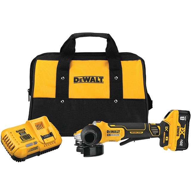 DeWalt DCG415W1 20V MAX XR Brushless 4-1/2" - 5" Small Angle Grinder