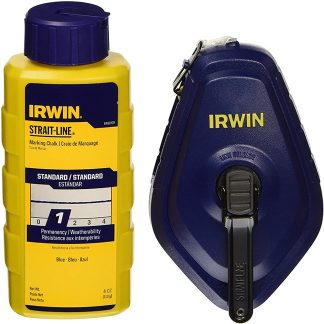 Irwin 1932883 Strait-Line Speedline Chalk Reel Blue