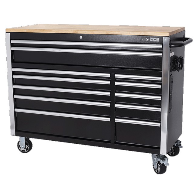 Jet 842622 52"x21" HD-Series 12-Drawer Roller Cabinet