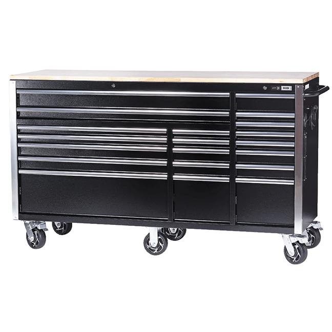 Jet 842631 72"x24" HD-Series 20-Drawer Roller Cabinet
