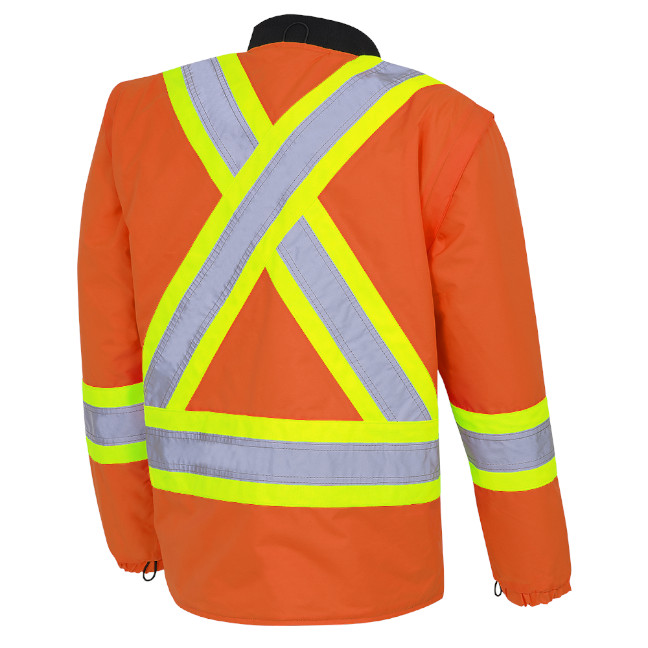 Pioneer 300D Hi-Viz 7-in-1 Safety Parka - Image 8