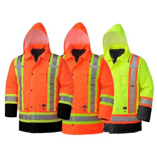 Pioneer 300D 7-in-1 Hi-Viz Safety Parka