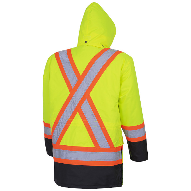 Pioneer 300D Hi-Viz 7-in-1 Safety Parka - Image 11