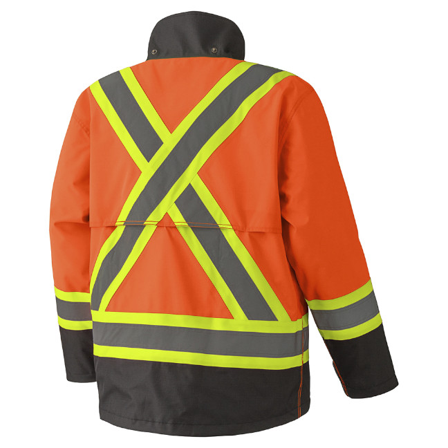 Pioneer Hi-Viz Ripstop Waterproof Safety Jacket - Image 4