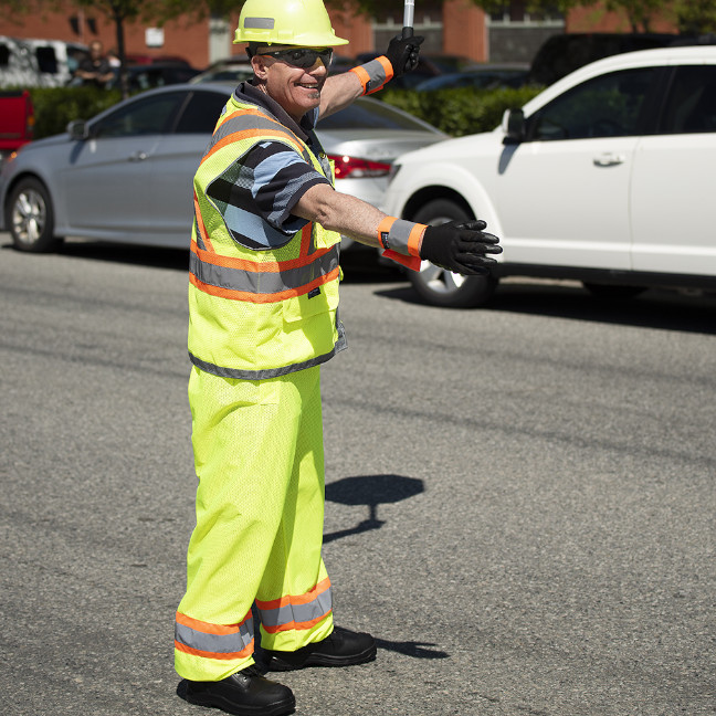 Pioneer 5670 V1070760 Hi-Viz Mesh Traffic Safety Pant