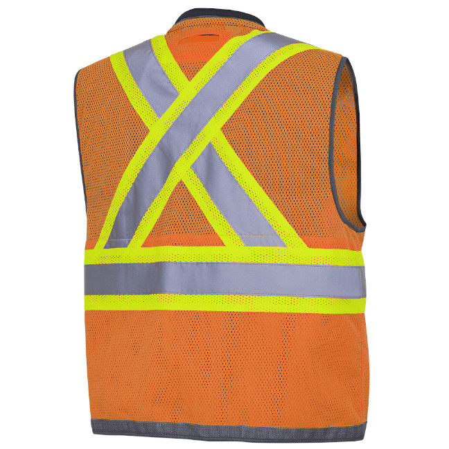 Pioneer "THE ROCK" Hi-Viz Mesh Surveyor's Vest