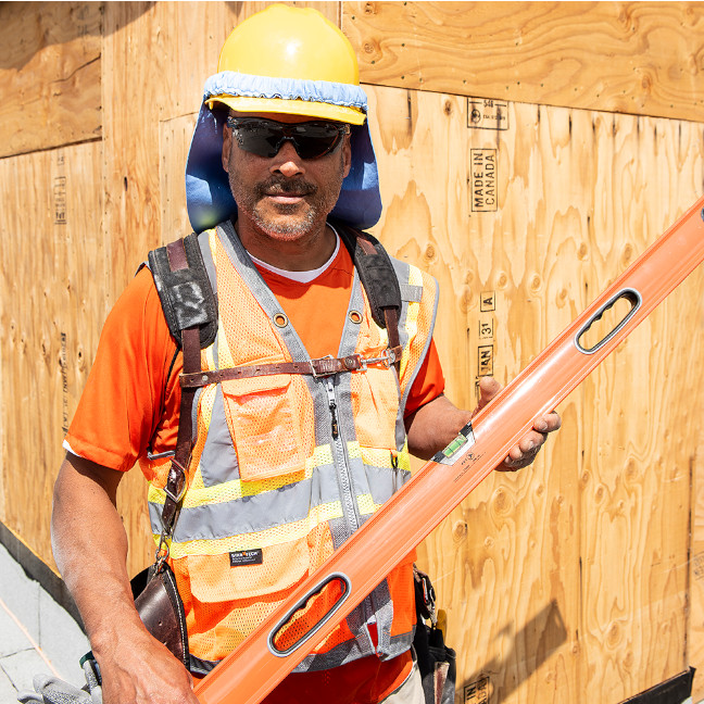 Pioneer "THE ROCK" Hi-Viz Mesh Surveyor's Vest - Image 2