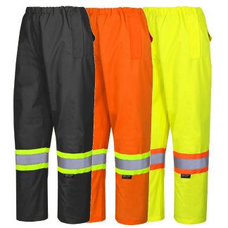Pioneer Hi-Viz 450D 100% Waterproof Safety Pants