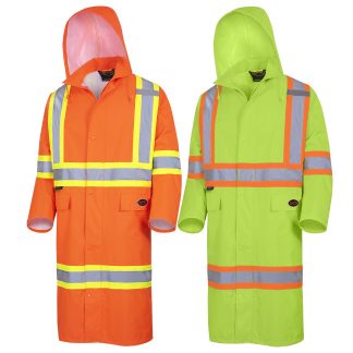 Pioneer THE ROCK 300D Hi-Viz Long Safety Coat