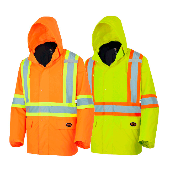 Pioneer THE ROCK 300D Oxford Polyester 3-in-1 Hi-Viz Safety Parka
