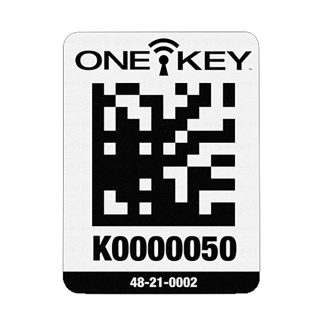 Milwaukee 48-21-0002 ONE-KEY Asset ID Tag Large Plastic Surface