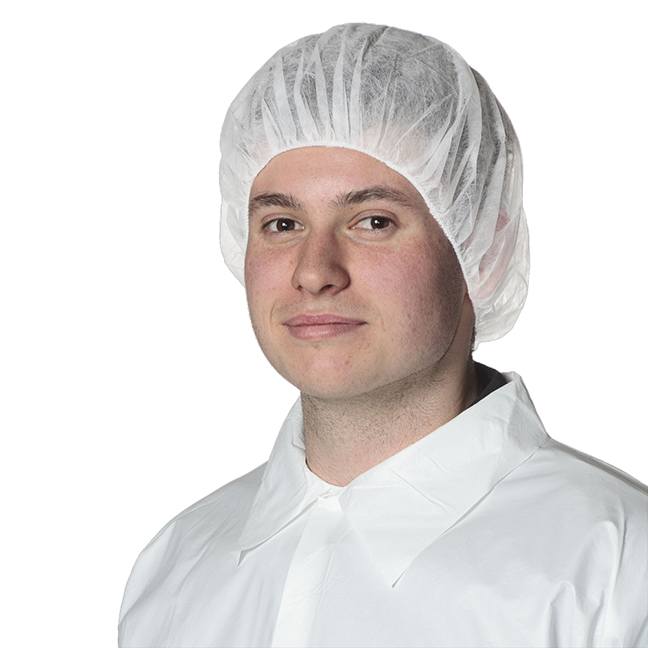 Pioneer 2021 Polypropylene Bouffant Caps 100-pack
