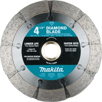 Makita E-02680 4‑1/2" Dual Sandwich Diamond Tuck Point Blade