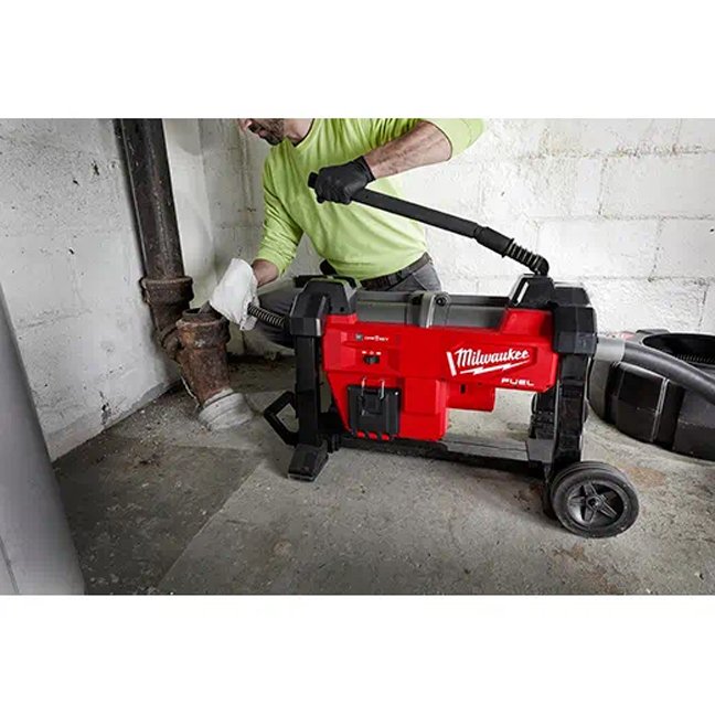 Milwaukee 2871A-22 M18 FUEL Sewer Sectional Machine with CABLE DRIVE - Image 5